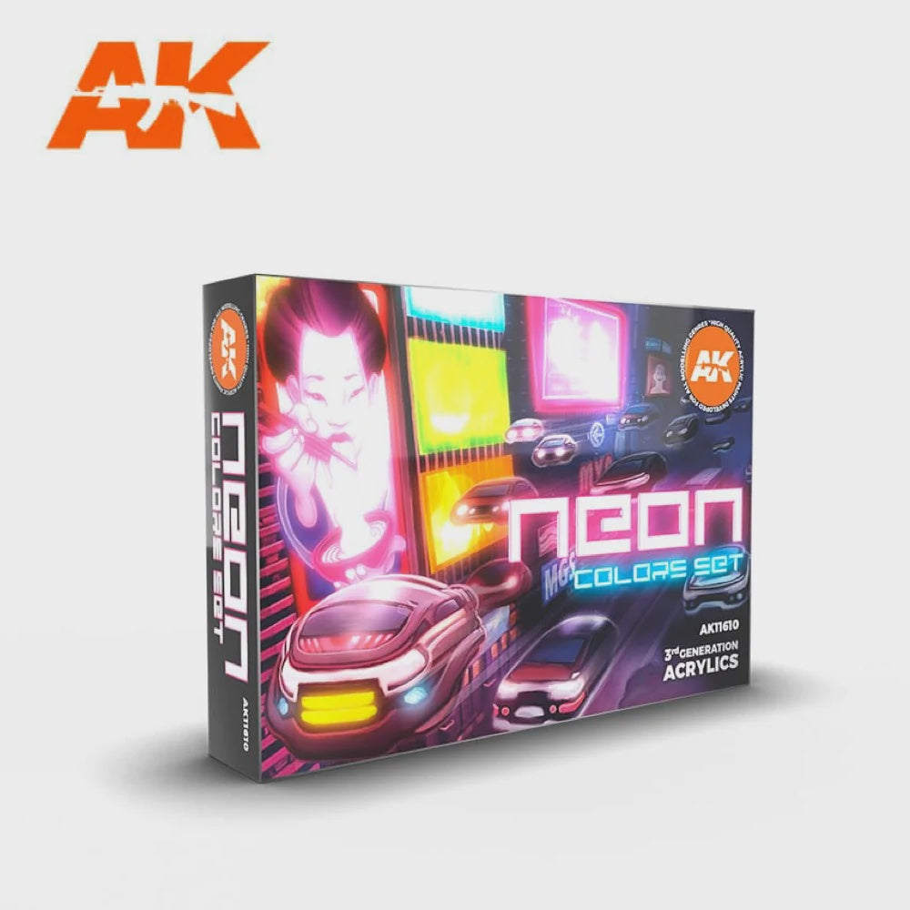 Ak Interactive 3Gen Sets - Neon Colors