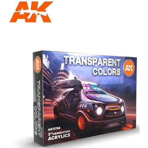 Ak Interactive 3Gen Sets - Transparent Colors