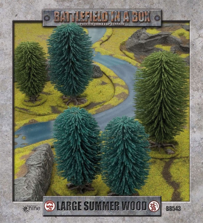 Battlefield in a Box: Large Summer Wood (x1) - 30mm