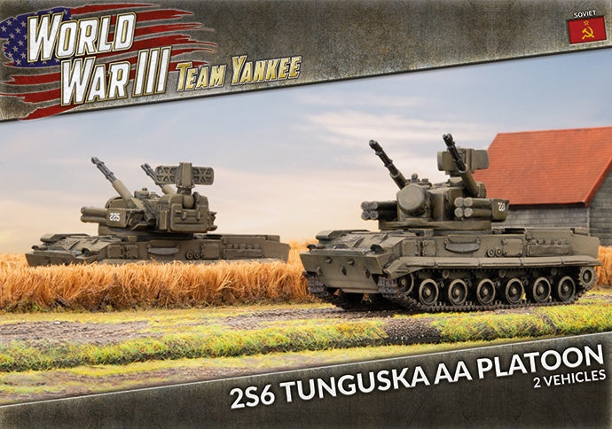 Battlefront Miniatures - 2S6 Tunguska AA Platoon (2 Vehicles) (TSBX27)