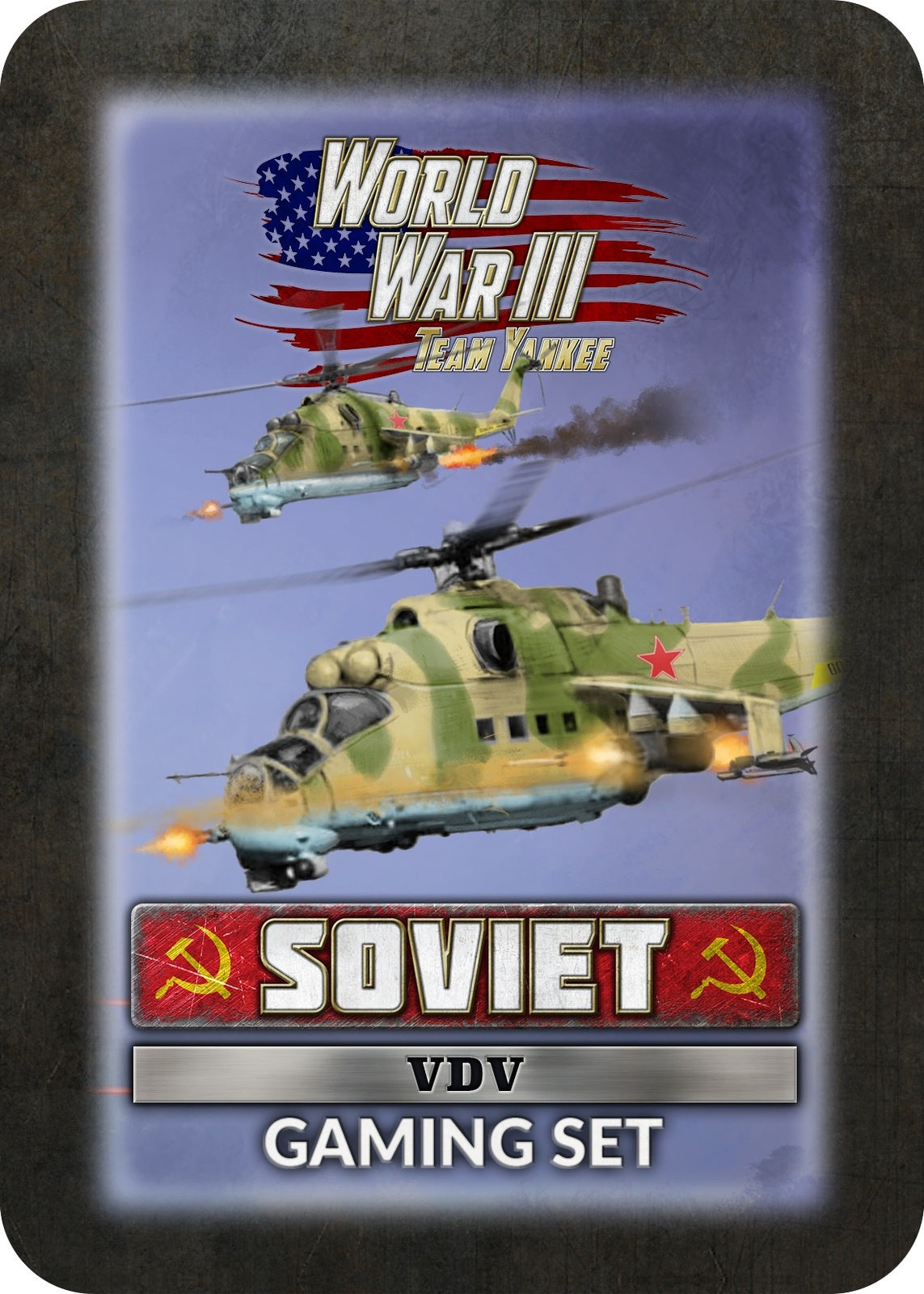 WWIII: Soviet: Soviet VDV Gaming Set (x20 Tokens x2 Objectives x16 Dice)