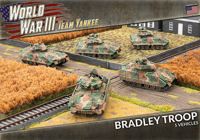 Team Yankee: M2 or M3 Bradley Troop (x5 Plastic)