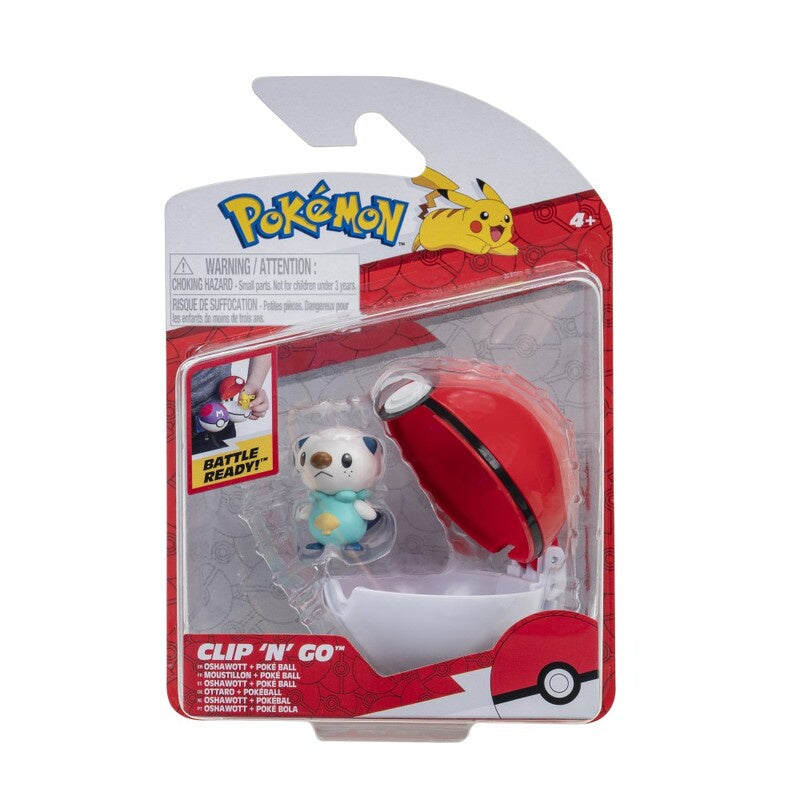 Pokemon Clip n Go Ball (Oshawott)