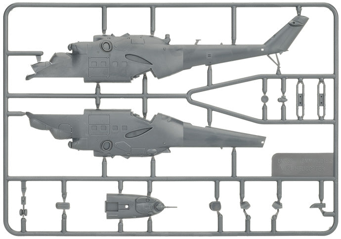 WWIII: Soviet: Mi-24 Hind Helicopter Company (Plastic)