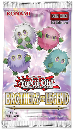 Yu-Gi-Oh! - Brothers Of Legend 2021 Booster Pack