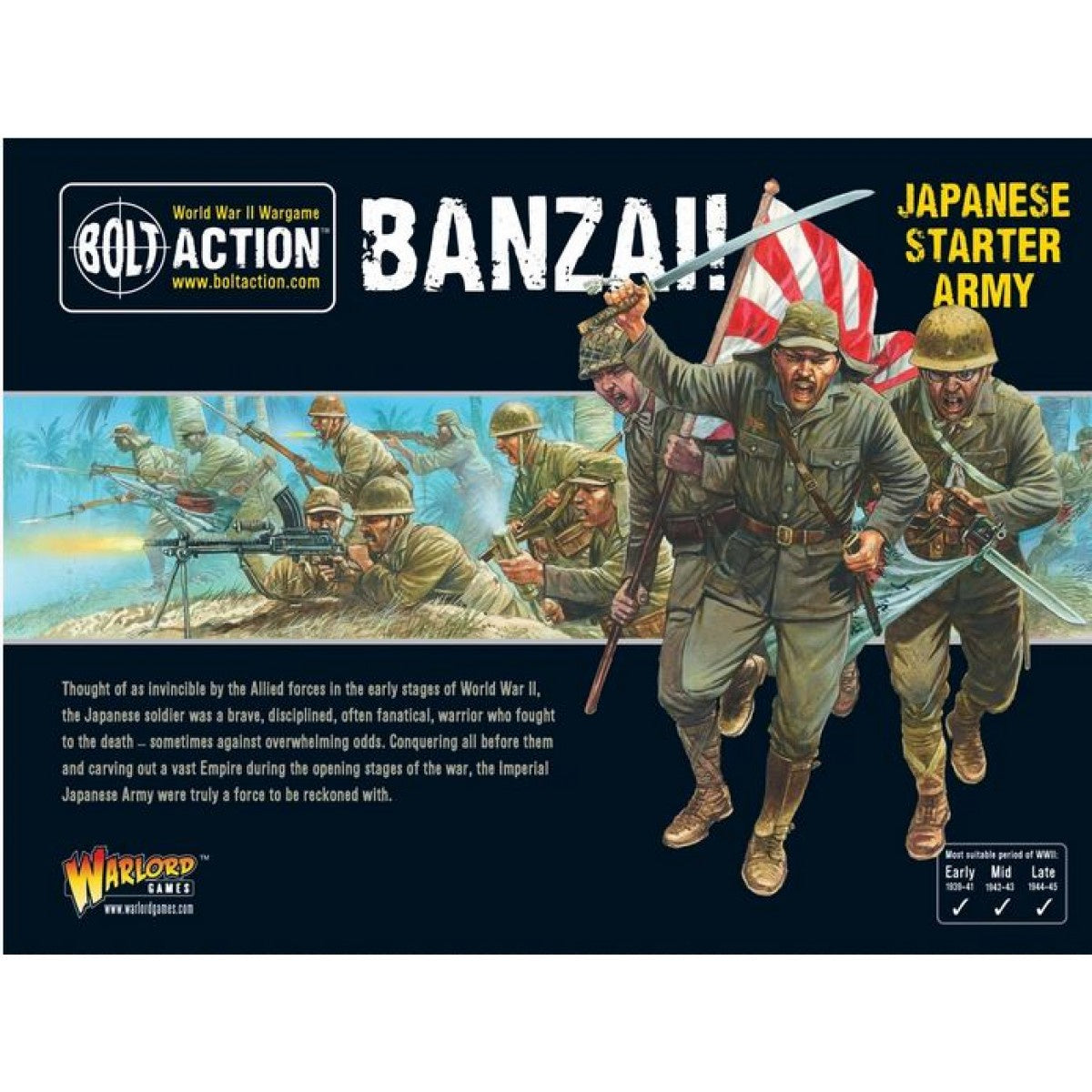 Bolt Action - Japan - Banzai! Imperial Japanese Starter Army