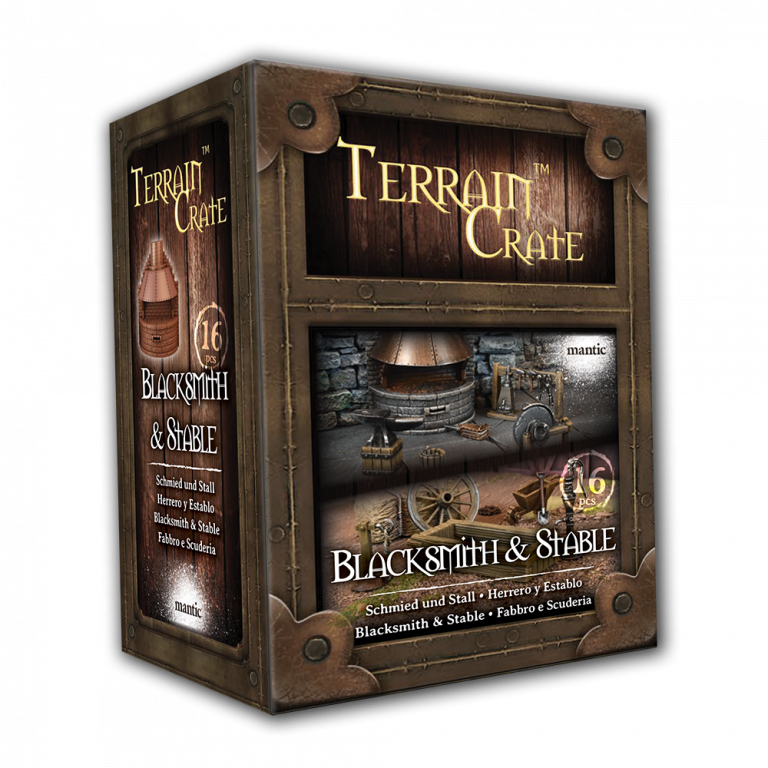 TerrainCrate: Blacksmith and Stable