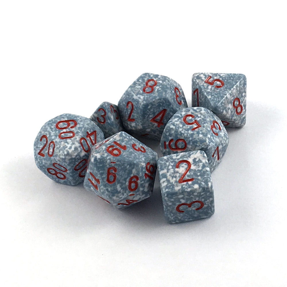 Chessex - Speckled Polyhedral 7-Die Set - Air (CHX25300)