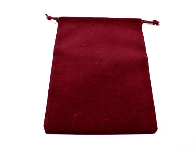 Chessex - Velour Cloth Bag Large Size - Burgundy (CHX02393)