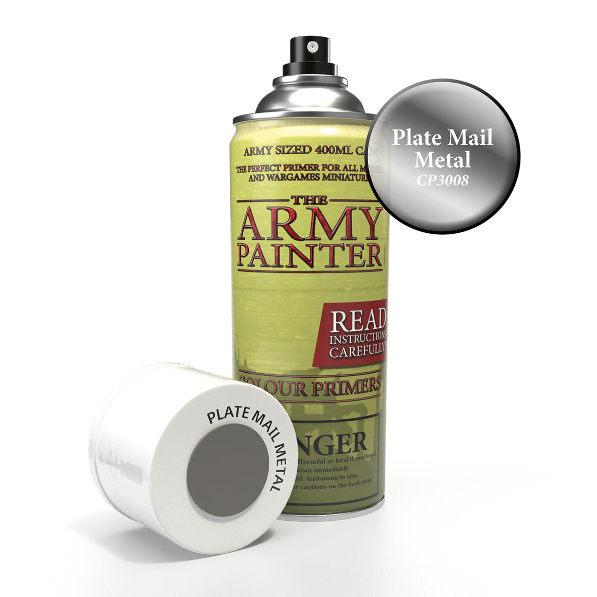 Army Painter - Base Primer Plate Mail Metal