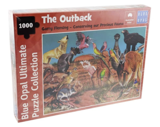 Blue Opal - Fleming: The Outback 1000 Piece Jigsaw
