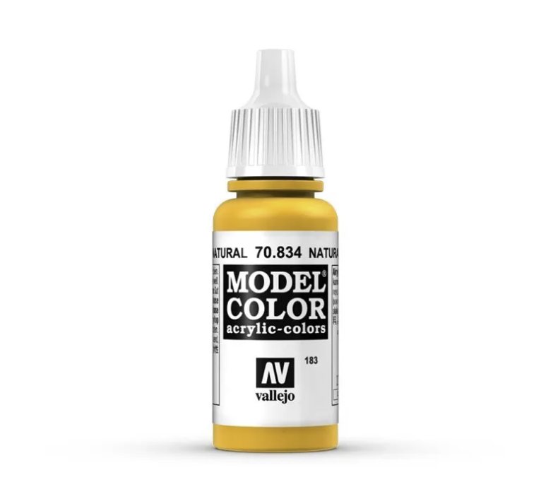 Vallejo Model Colour - Transparent Natural Woodgrain 17ml Acrylic Paint (AV70834)