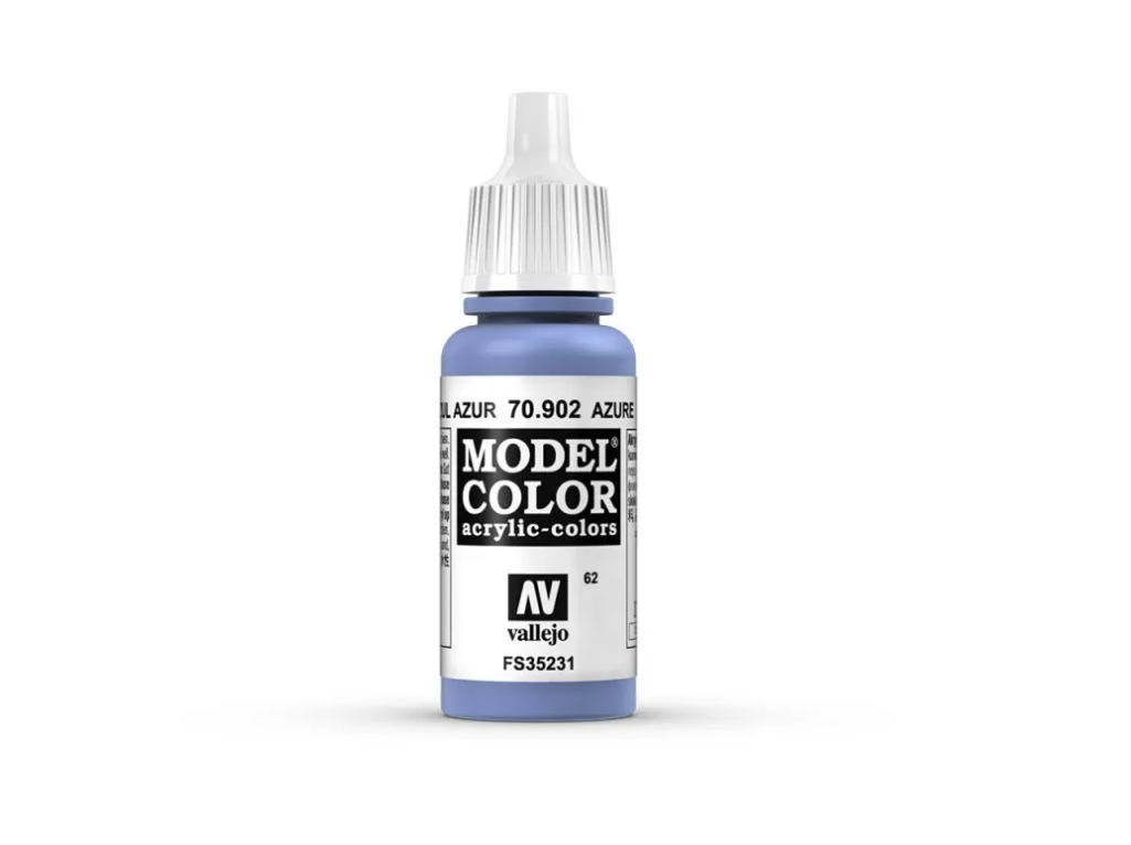 Vallejo Model Colour - Azure 17ml Acrylic Paint (AV70902)