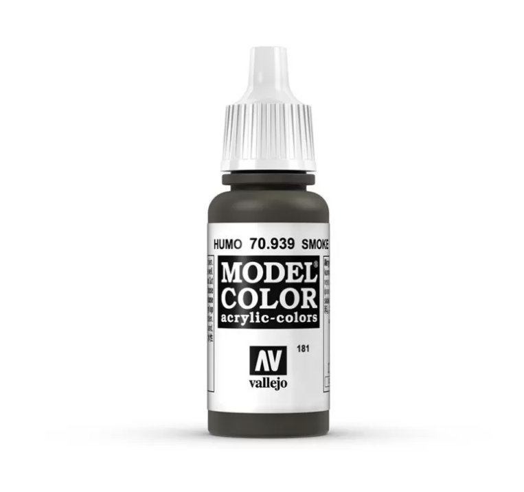 Vallejo Model Colour - Transparent Smoke 17ml Acrylic Paint (AV70939)