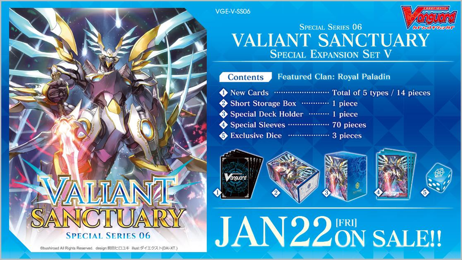 Vanguard Valiant Sanctuary Special Expansion Set V-SS06