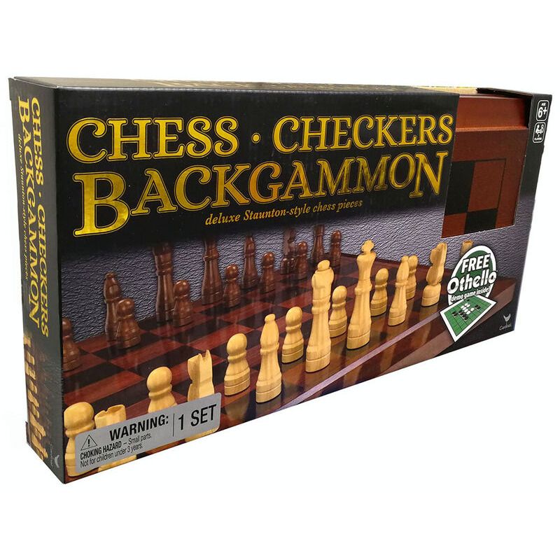 Chess Backgammon Checkers 12