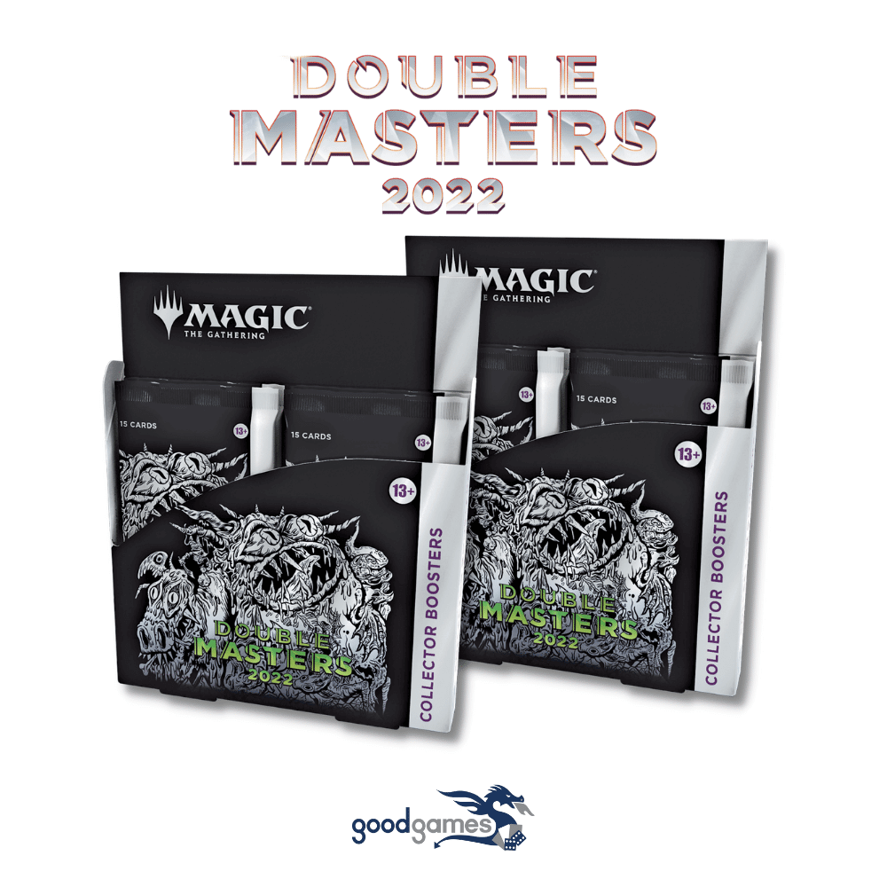 Magic the Gathering Double Masters 2022 Collector Booster Box x2