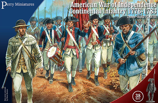 Perry Miniatures Awi Continental Infantry 1776-1783