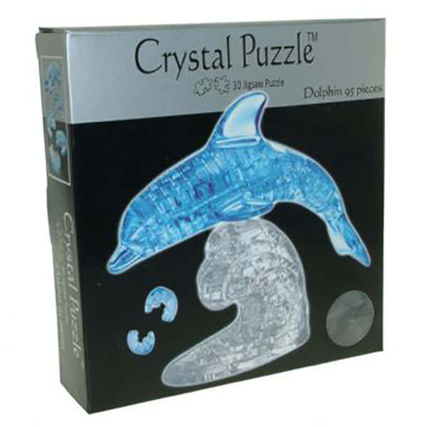3D Crystal Puzzle - Dolphin