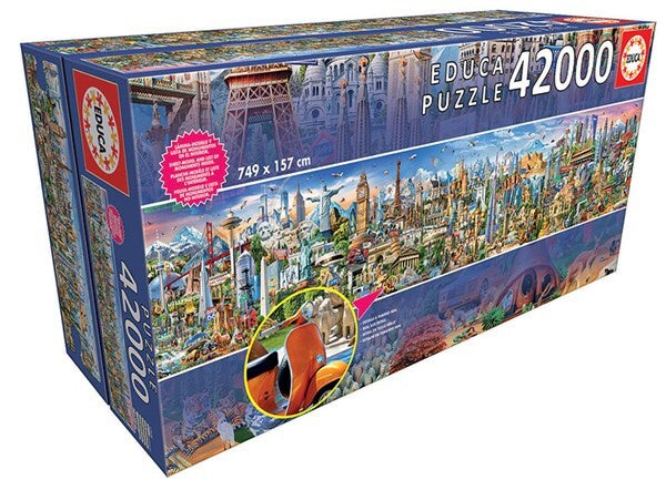 Educa Around the World 42000 Piece Jigsaw