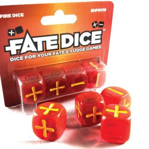 Fate Core Dice: Fire