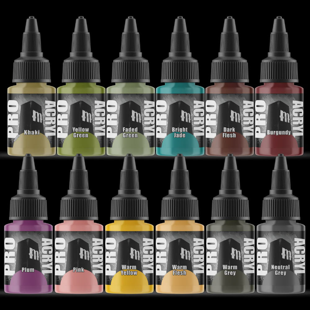 Monument Pro Acryl - Expansion Set 4 – 12 Colors