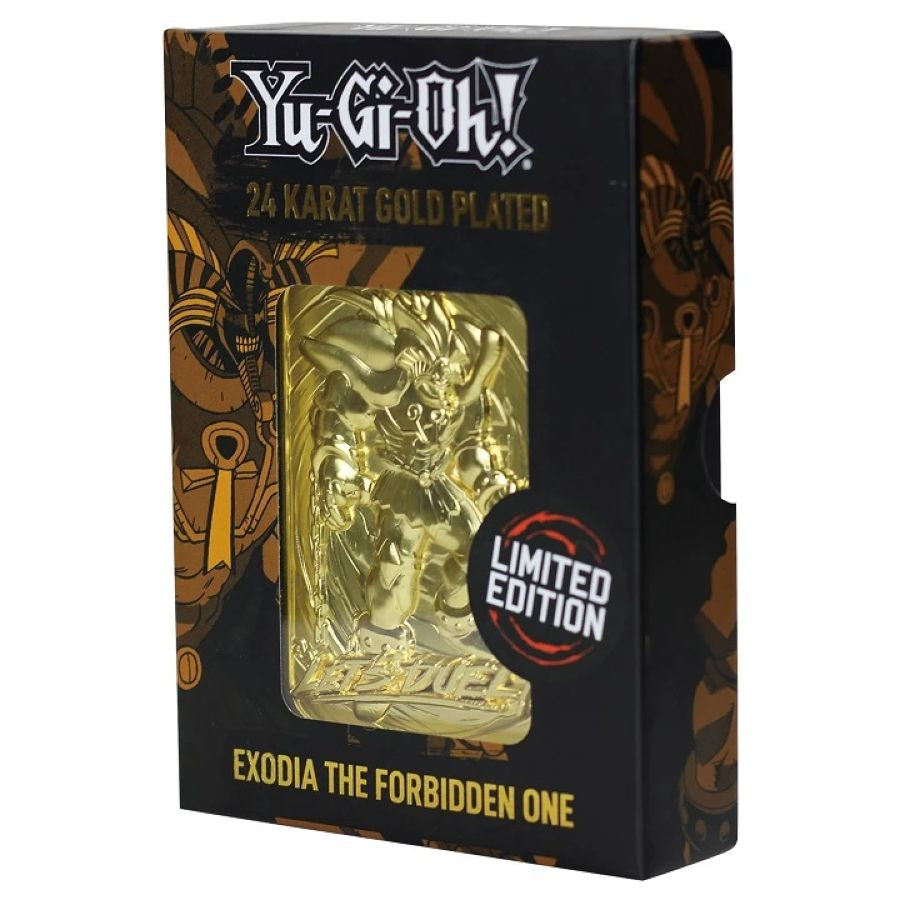 Yu-Gi-Oh! - Exodia 24K Gold Card
