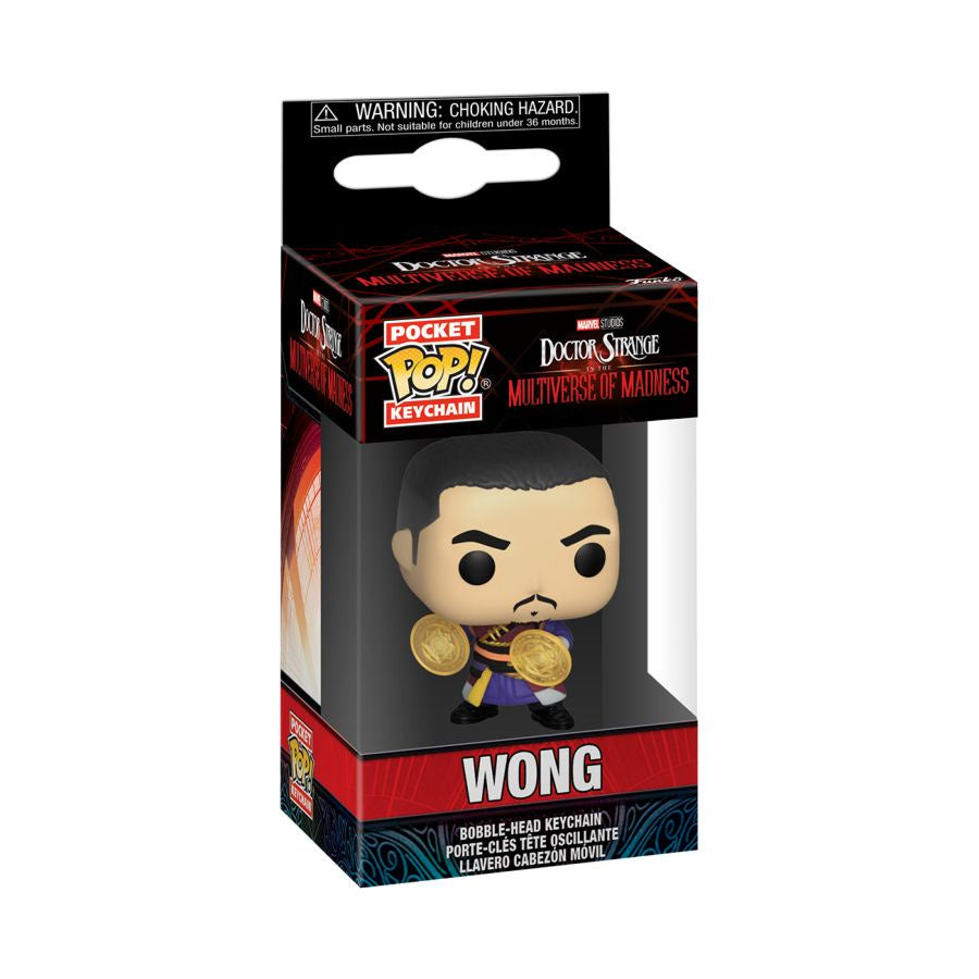 Dr Strange 2 - Wong Pop! Keychain
