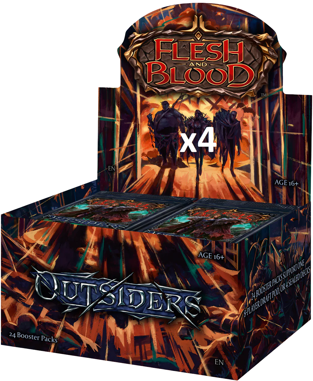 Flesh and Blood TCG - Outsiders Booster Case