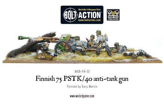 Finnish 75 PSTK/40 Anti-Tank Gun