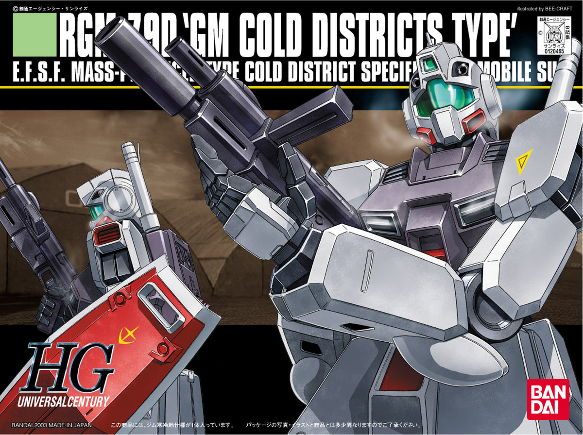 Bandai 1/144 HGUC RGM-79D GM Cold District Type