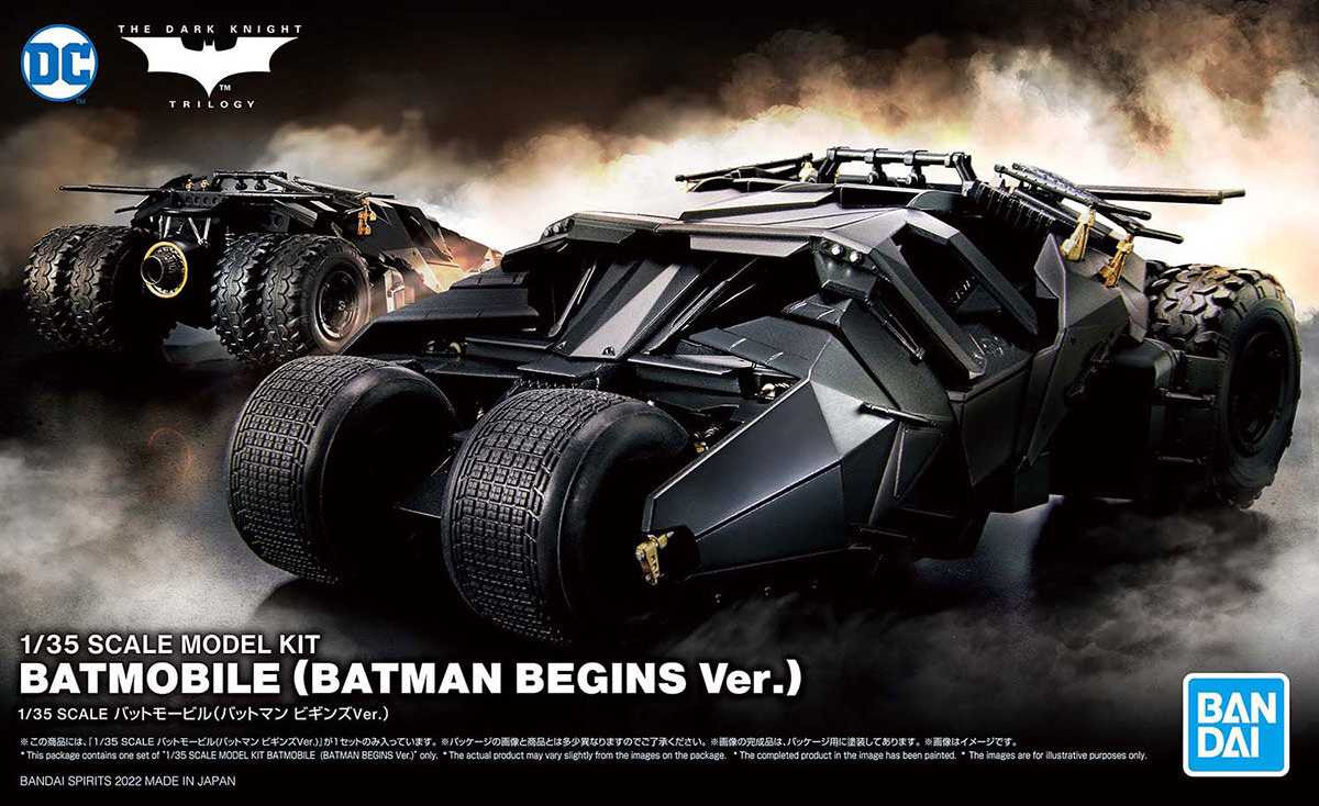 1/35 Scale Model Kit Batmobile (Batman Begins Ver.)