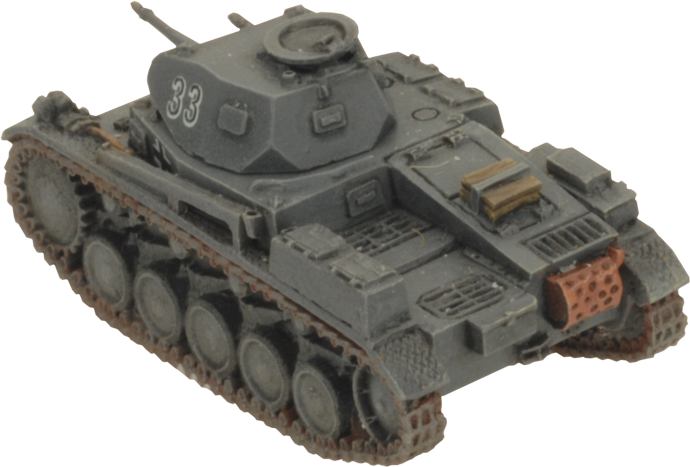 Flames of War: Germans: Panzer II Light Tank Platoon