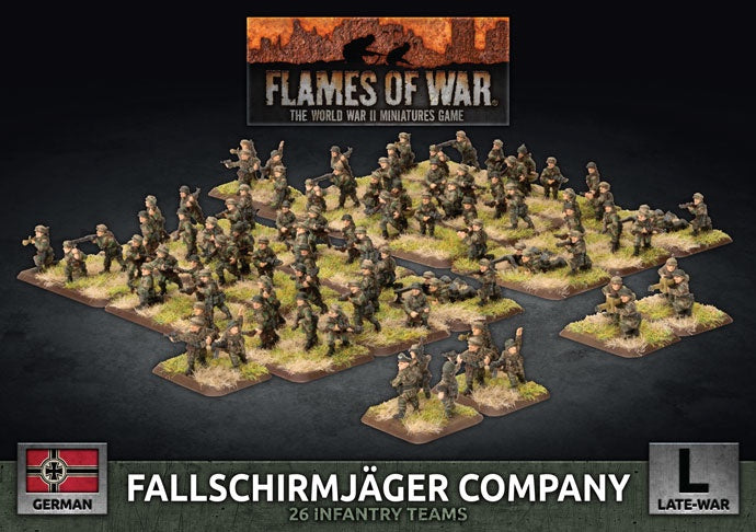 Flames of War: Fallschirmjager Company