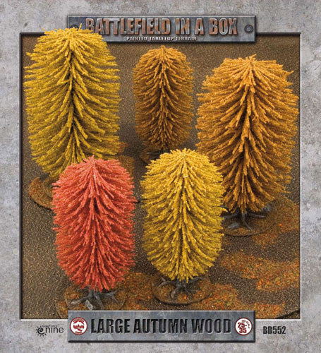 Battlefield in a Box: Large Autumn Wood (x1) - 30mm