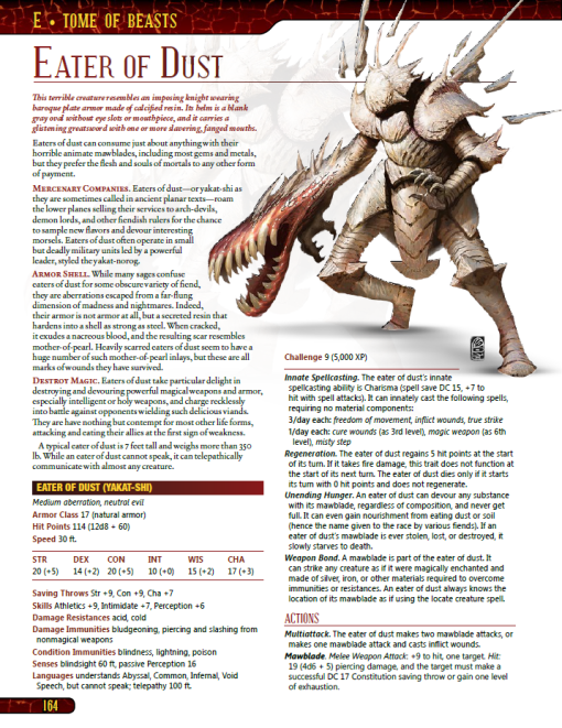 Kobold Press Tome of Beasts Pocket Edition for 5th Edition