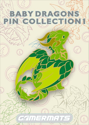 Baby Green Dragon from Baby Dragons Pin Set 1 - 2 Pin