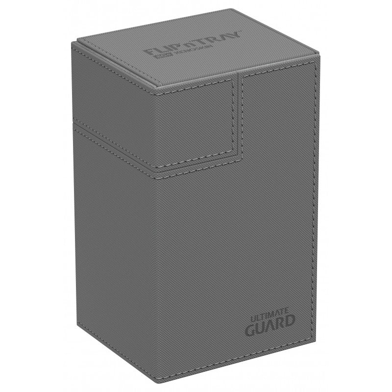 Ultimate Guard Flip N Tray Deck Case 80+ Standard Size Xenoskin Grey