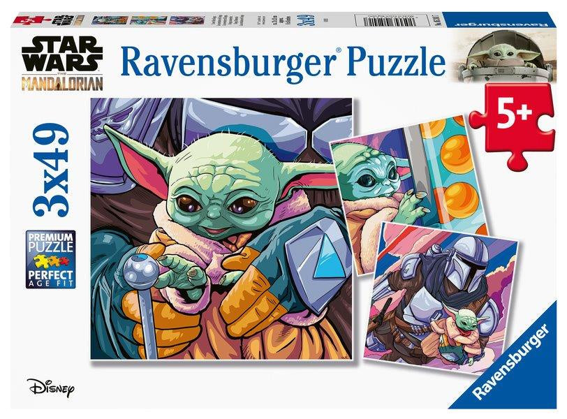 Ravensburger Star Wars Grogu Moments - 3x49pc Jigsaw