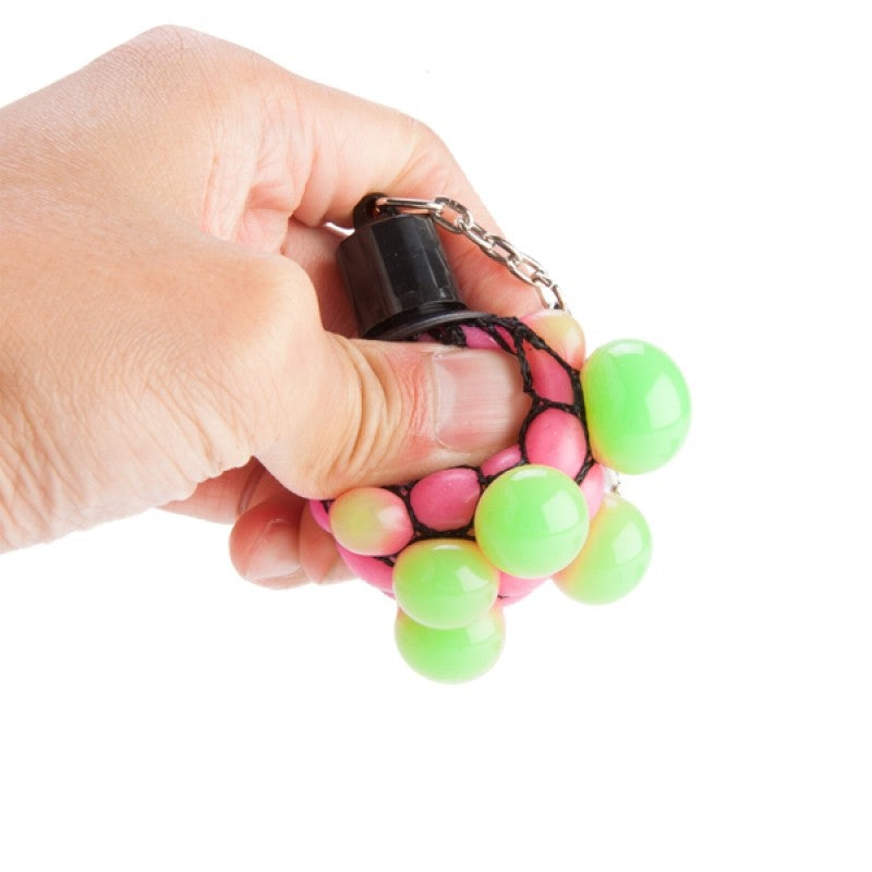 Mesh Squish Ball Keyring