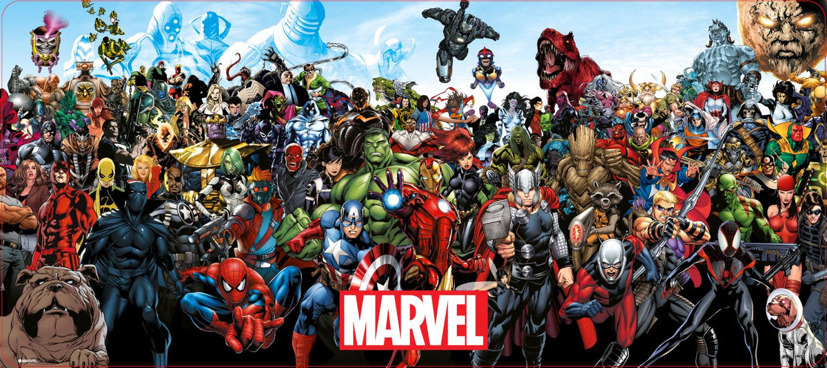 Marvel Comics - Characters - XXL Gaming Mat
