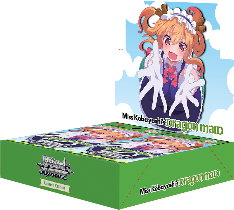 Weiss Schwarz Miss Kobayashi&#39;s Dragon Maid Booster Box