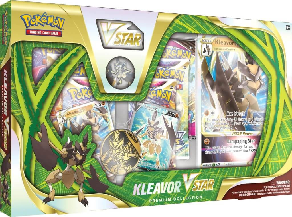 Pokemon TCG - Kleavor VStar Premium Collection