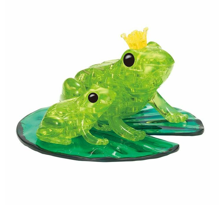 3D Frog Crystal Puzzle