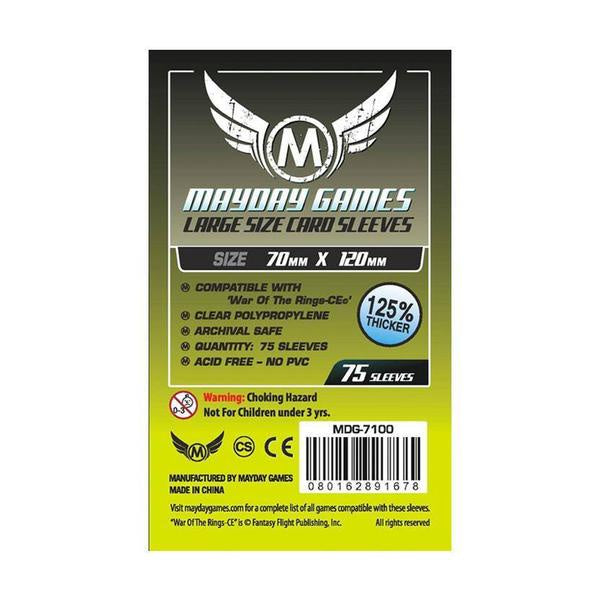 Mayday Games - Custom Premium Sleeves 70mm x 120mm