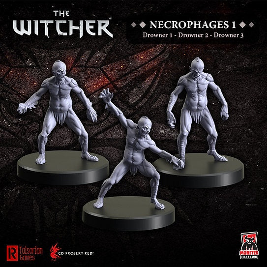 The Witcher Miniatures - Necrophages 1 Drowners