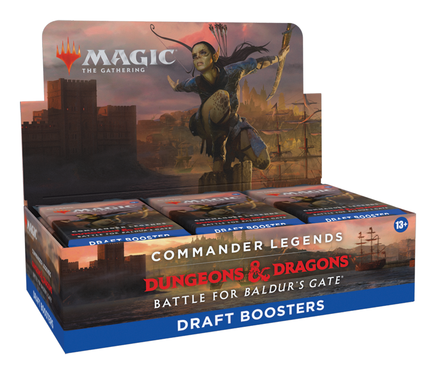 Magic The Gathering Commander Legends: Battle for Baldurs Gate Draft Booster Box