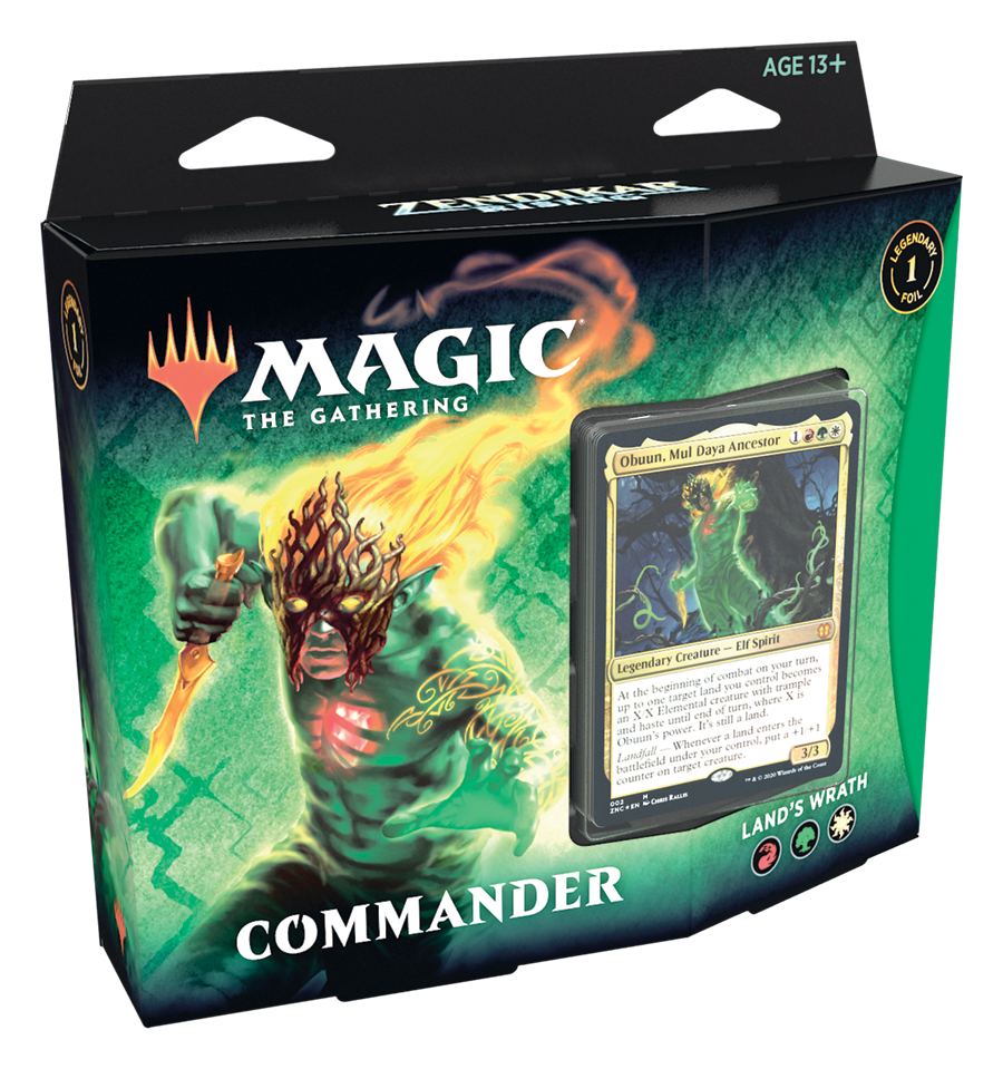 Magic: The Gathering Zendikar Rising Commander Deck