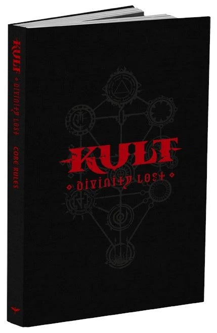 KULT Divinity Lost Core Rules 4th Edition Black