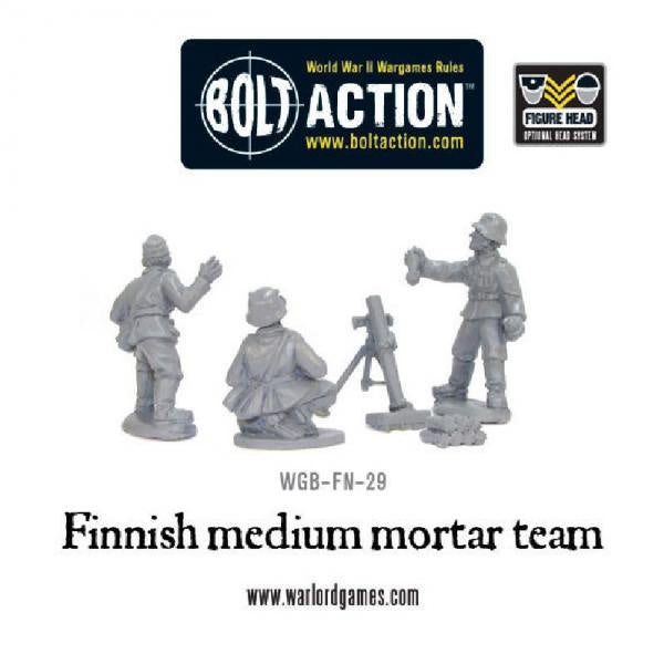 Finnish Medium Mortar Team